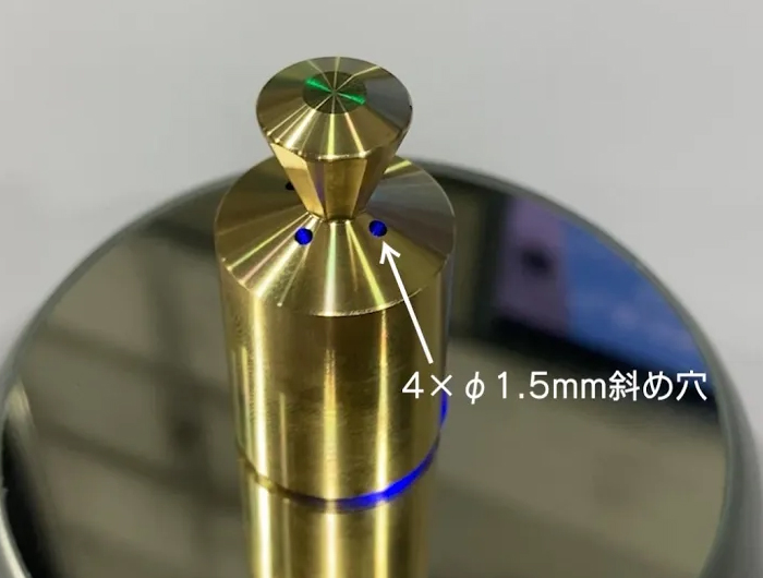 鉆斜孔動力頭φ1.5X4mm
