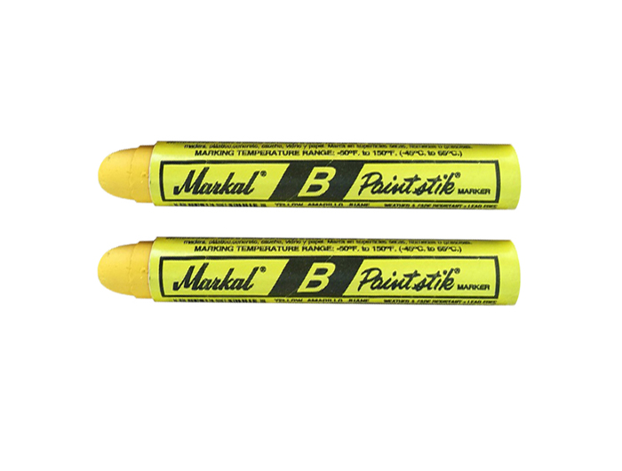 Markal黃色固體油漆記號筆